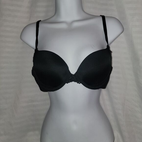 Women's The Radiant Racerback Push Up Bra - Black, Auden, Size 36A - Picture 3 of 10